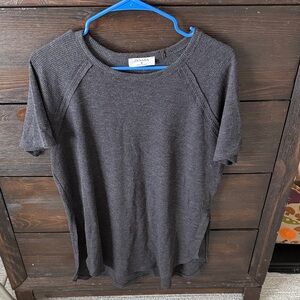 Zenana Outfitters Charcoal Short Sleeve Tee
